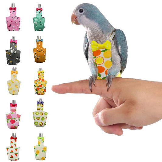 Parrot Diaper Bowtie