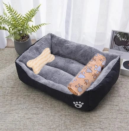 Square Plush Bed 10