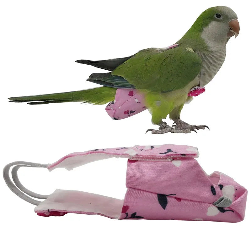 Parrot Diaper Bowtie 2
