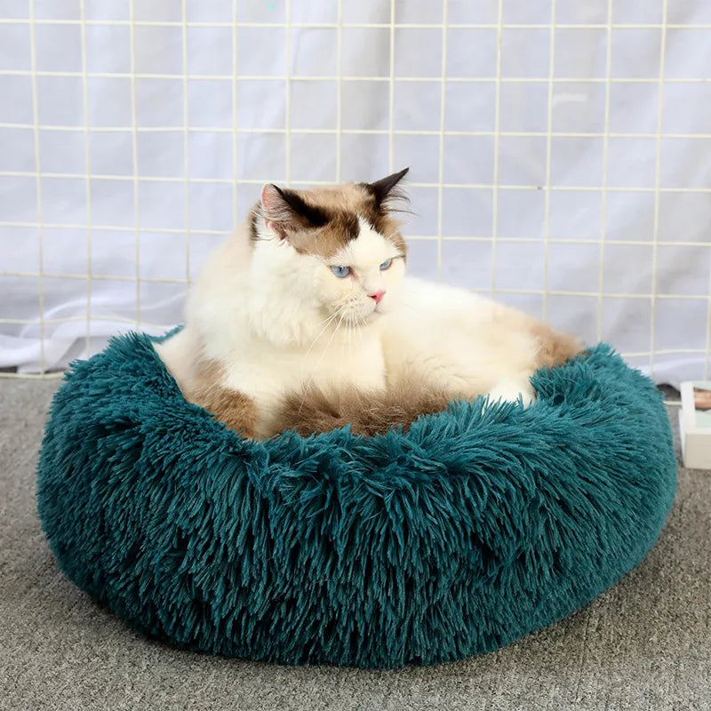 Round Plush Bed 4