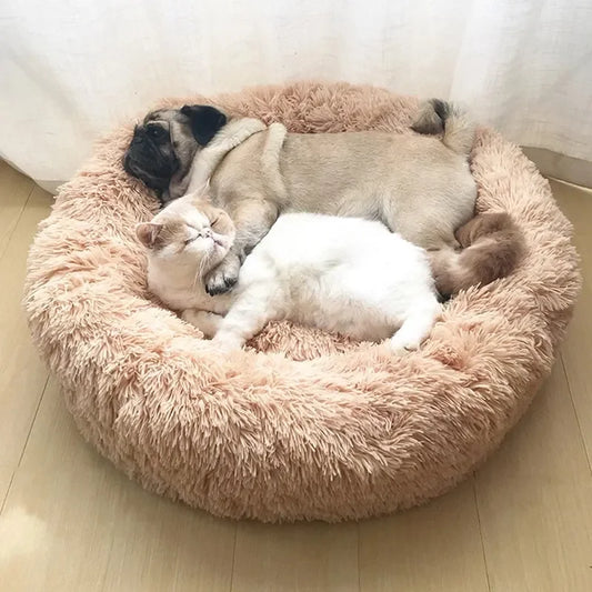 Round Plush Bed 3