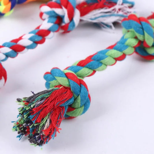 Cotton Rope Knot – Bite-Resistant Chew Toy