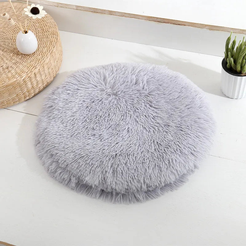 Plush Cat Bed Mat