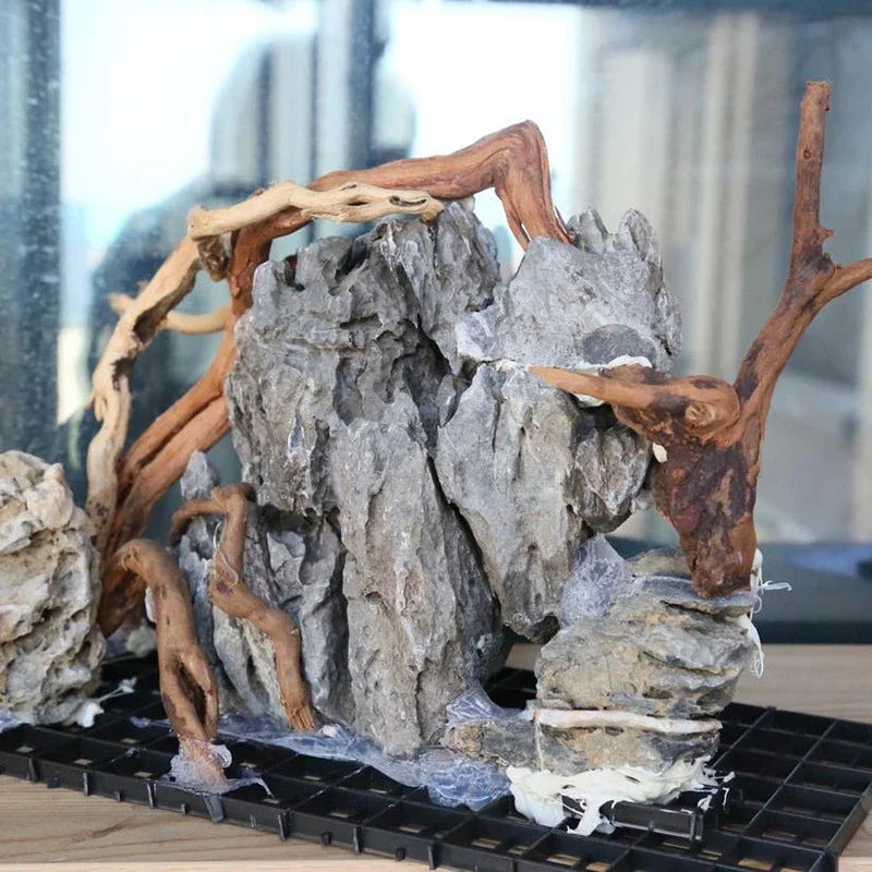 Natural Driftwood Aquarium Décor
