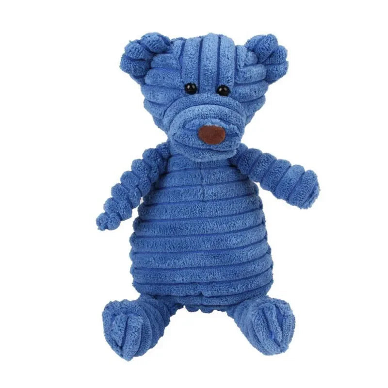 Animal Shape Plush Squeaky Chew Toy