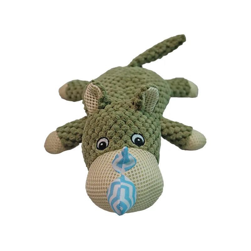 Squash Plush Dog Toy