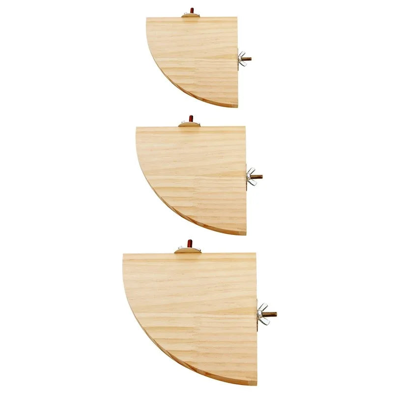 Bird Wooden Perch Stand