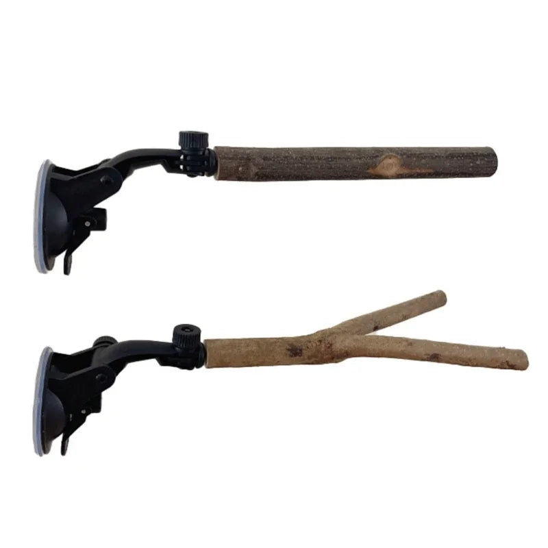 Wooden Parrot Cage Perch