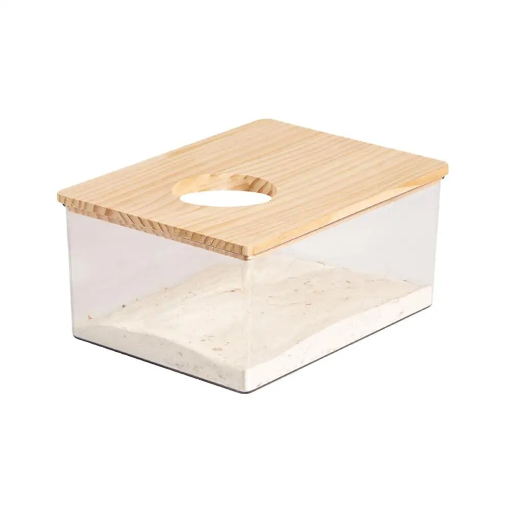 Hamster Transparent Sand Bath
