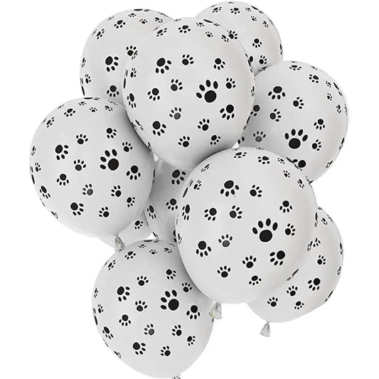 Paws Print Party Balloons