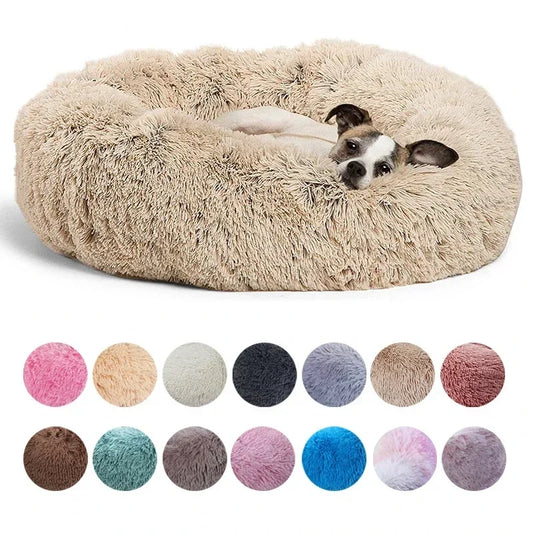 Round Plush Bed 3
