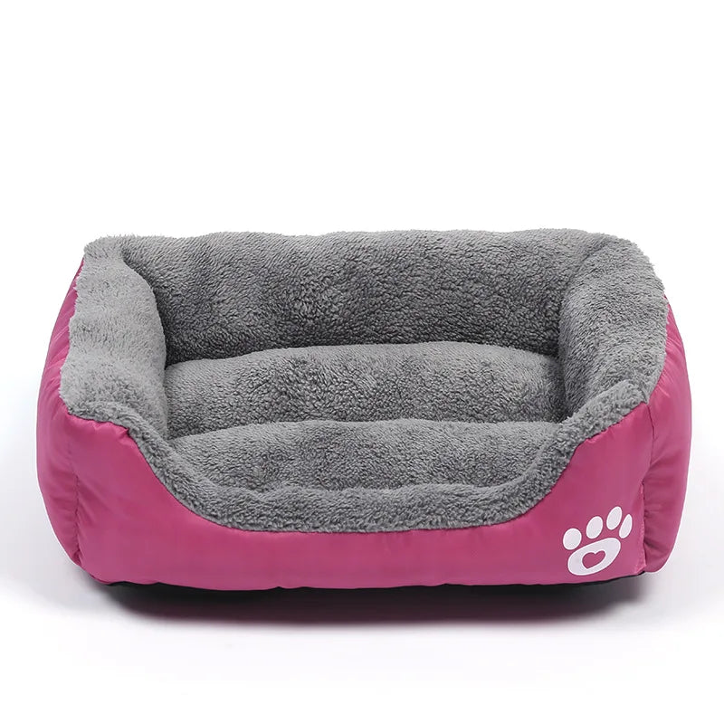 Square Plush Bed 5