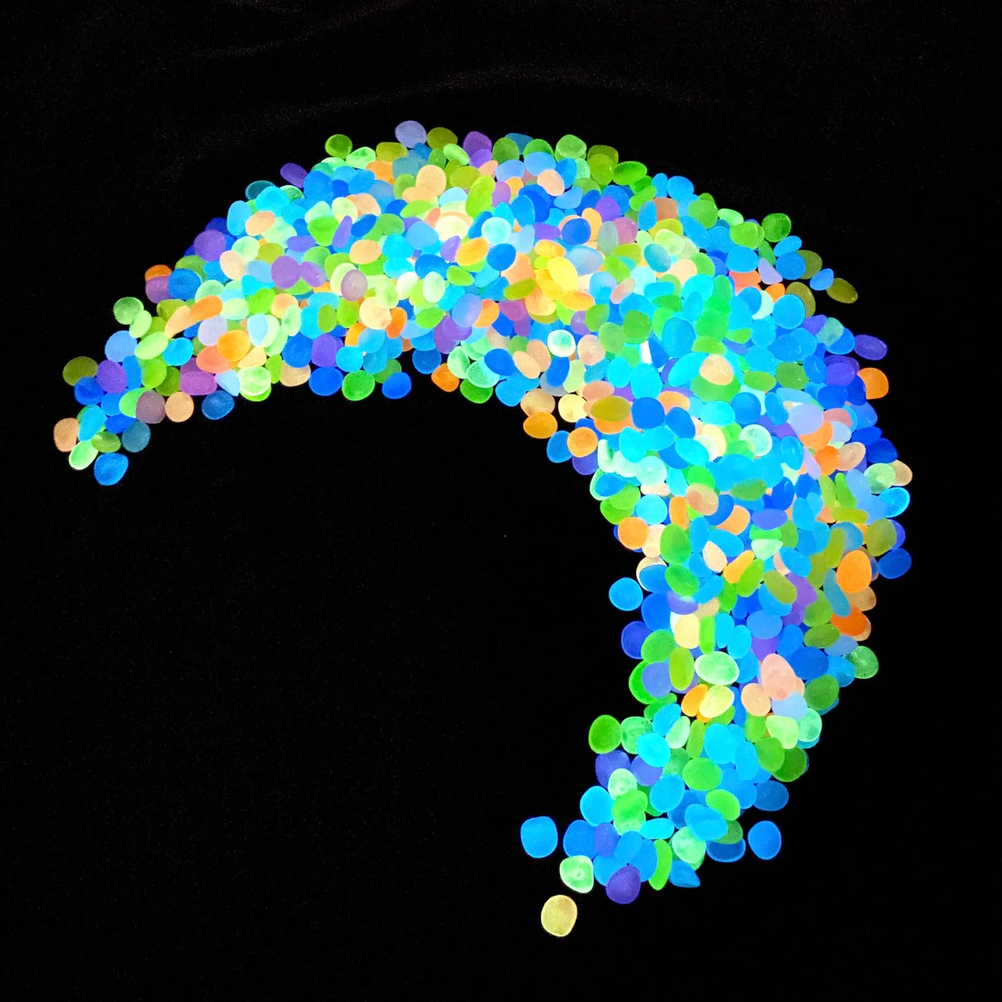 Fluorescent Aquarium Decoration Rocks