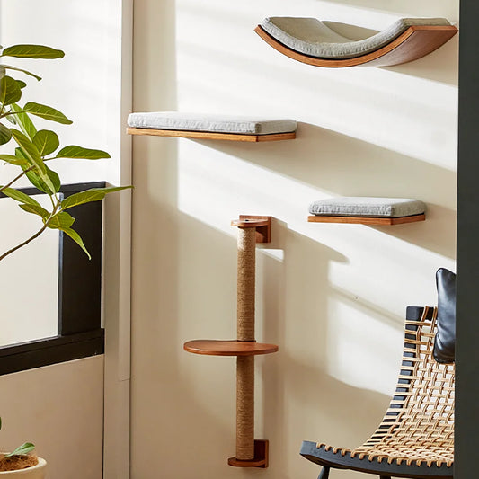 Wall Mounted Cat Tree Tower
