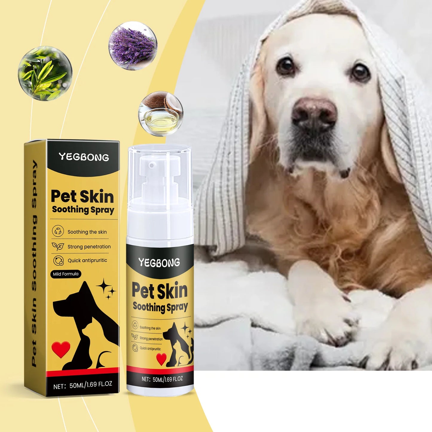 Pet Skin Soothing Spray