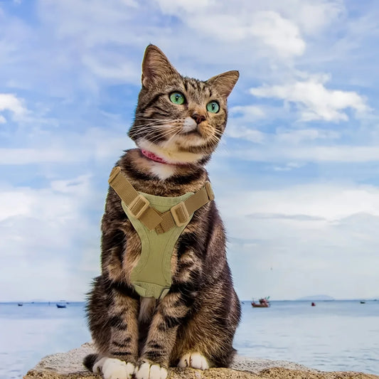 Cat Harness and Leash 7 Tactical