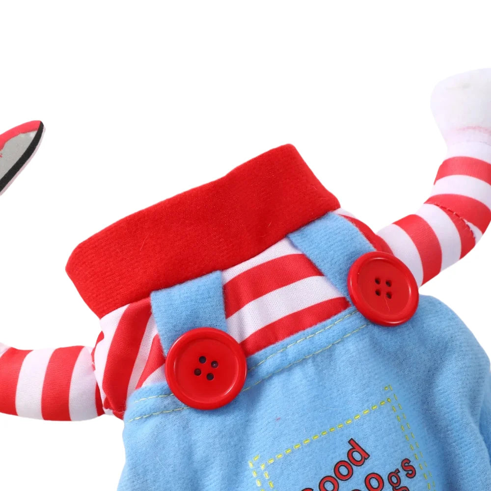 Knife-Holding Costume