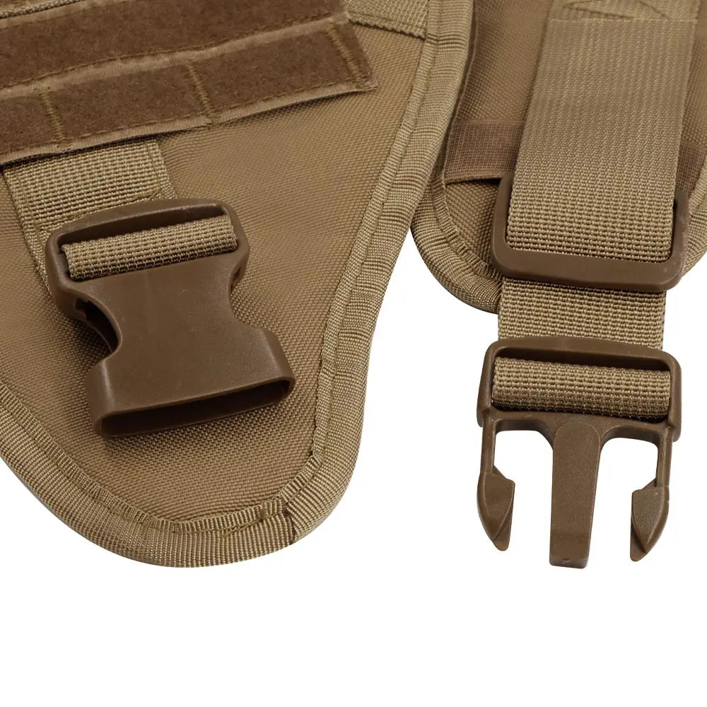 Military Tactical Dog Harness Set 3