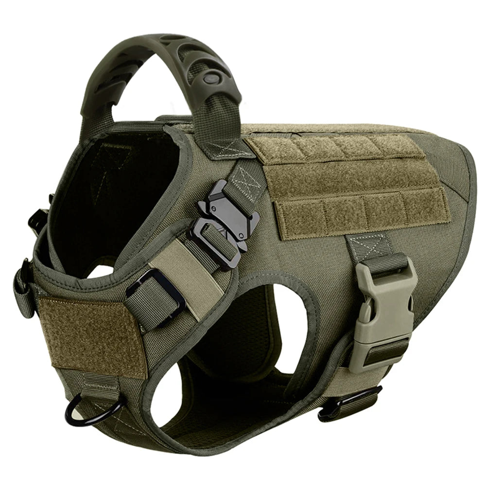 Military Tactical Dog Harness Set 3