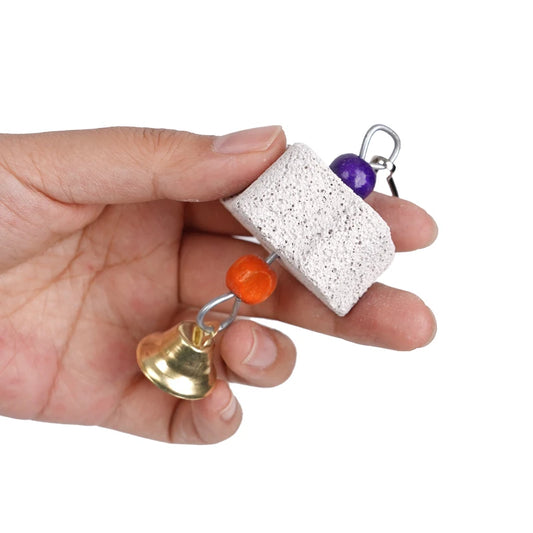 Bird Calcium Stone with Bells