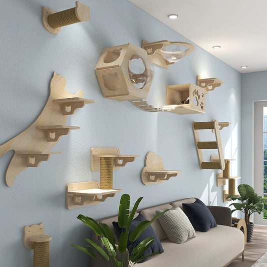 Cat Wall Hammock & Scratching Post