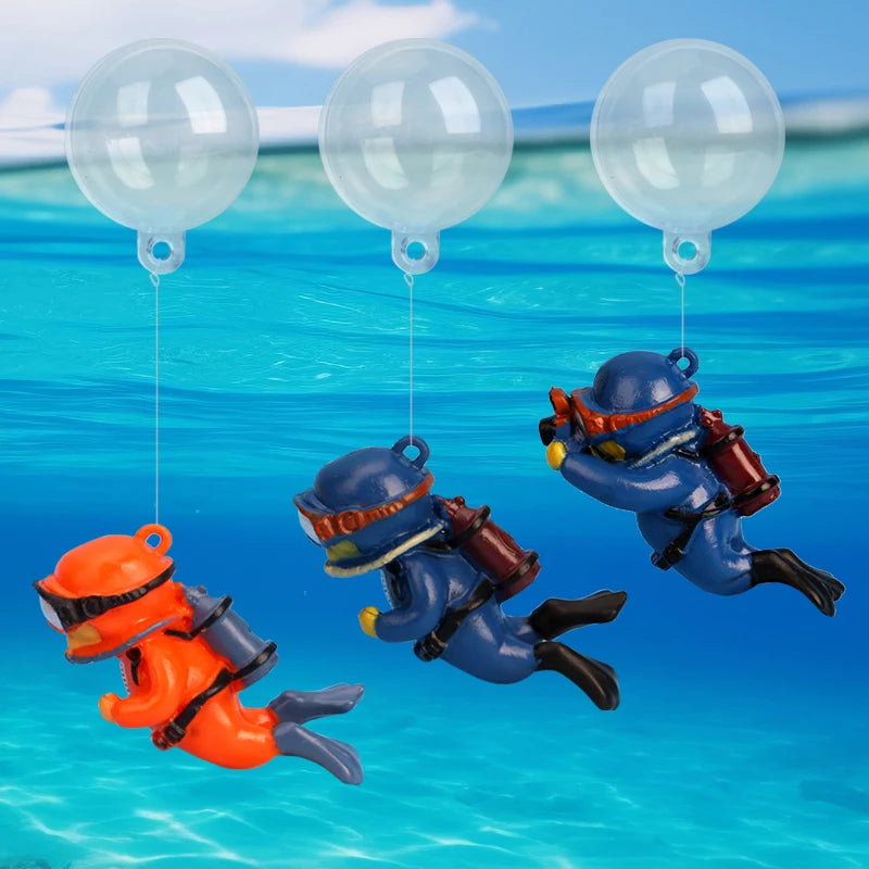 Divers Aquarium Figures 1