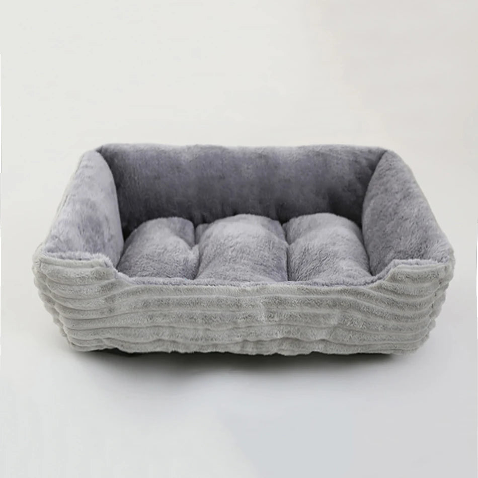 Square Plush Bed 6