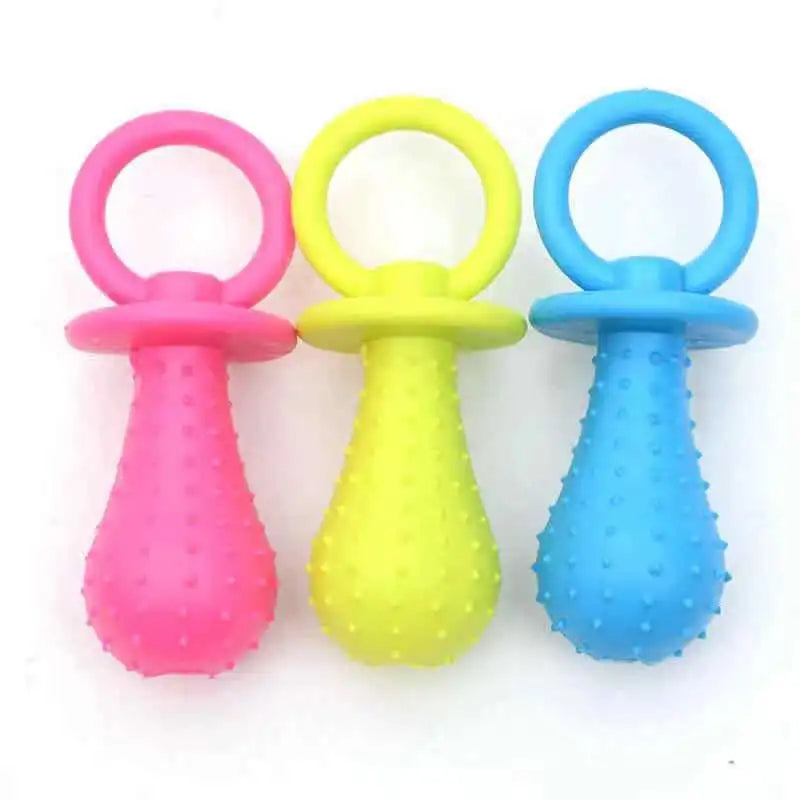Rubber Bite-Resistant Teeth Cleaning Chew Toy