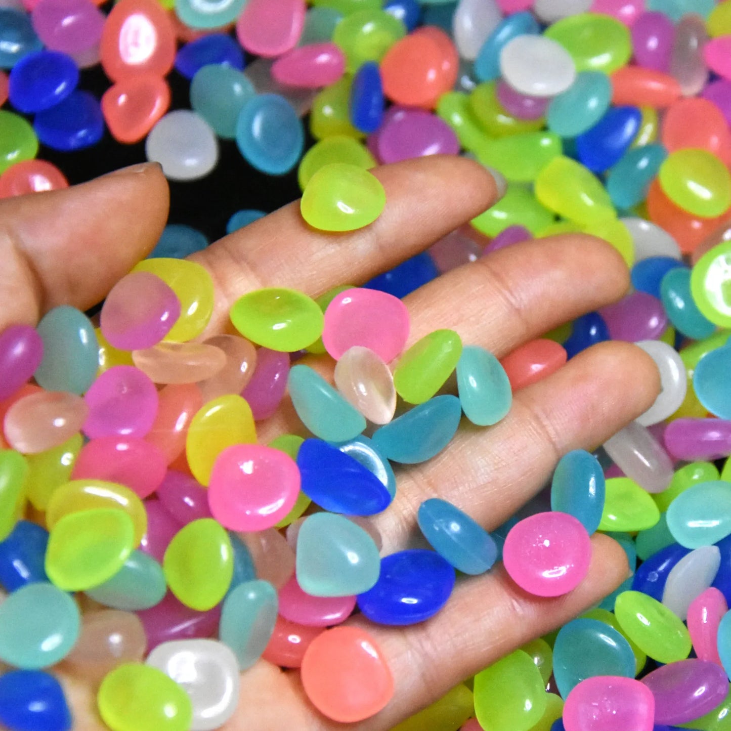 Fluorescent Aquarium Decoration Rocks