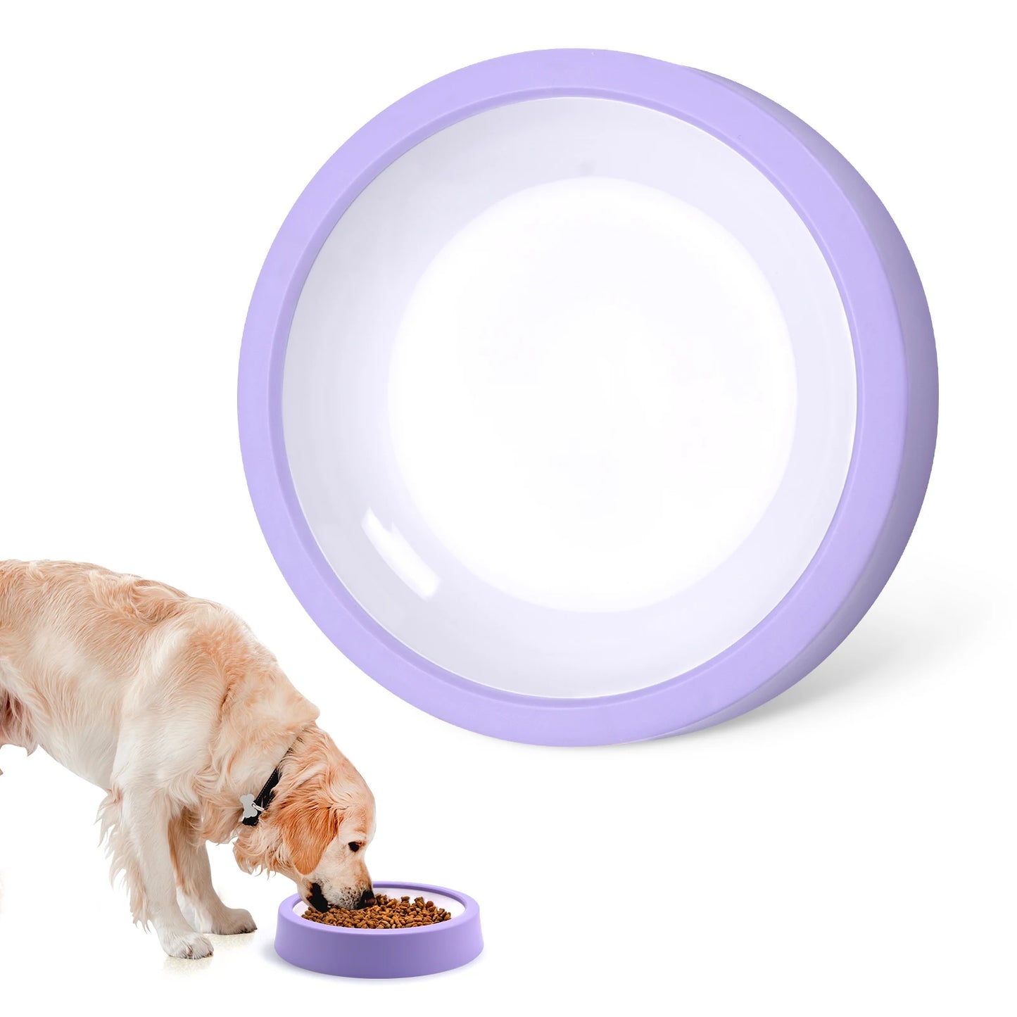 Fun Non-Slip Dog Slow Feeder Bowl