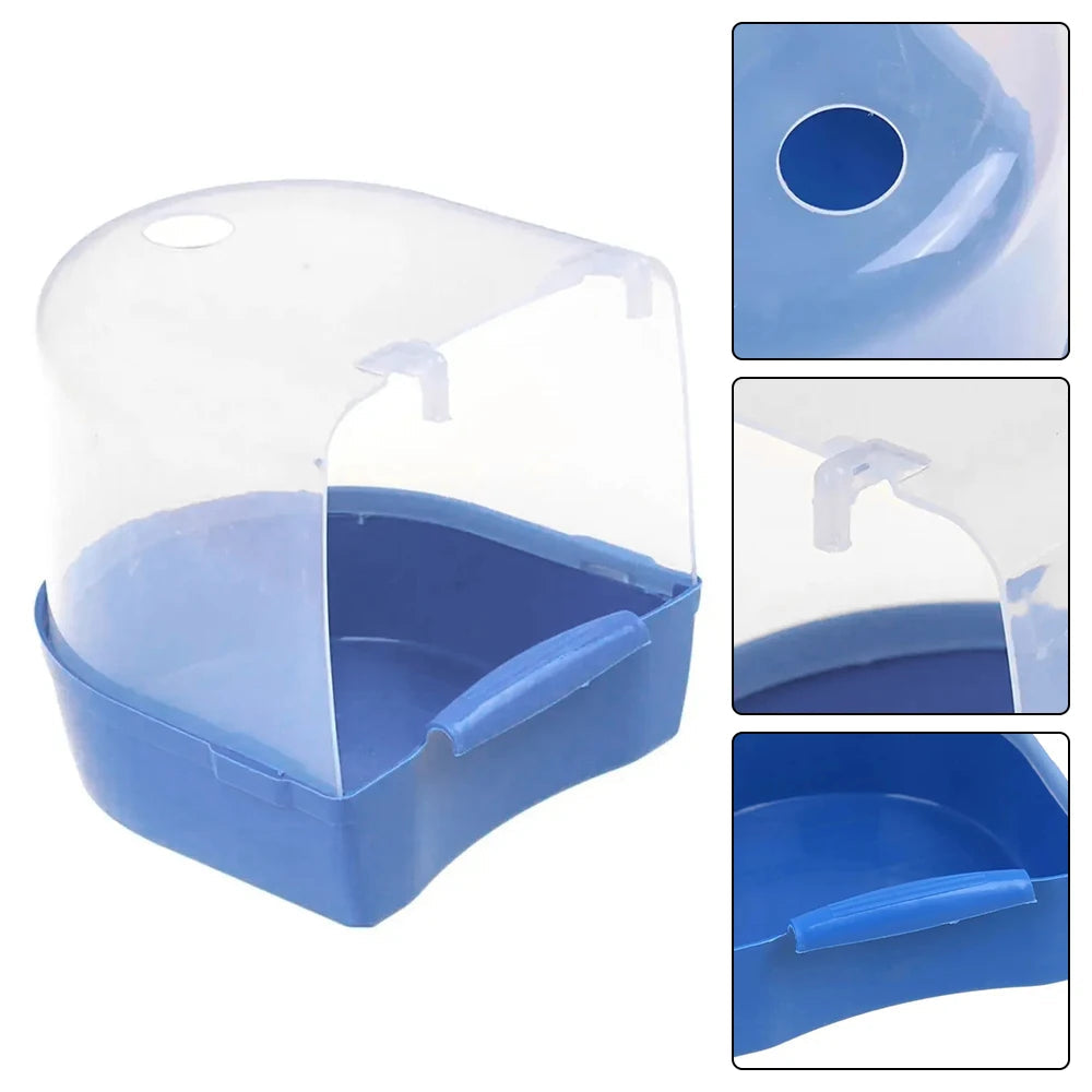 Bird Hanging Plastic Bath 1