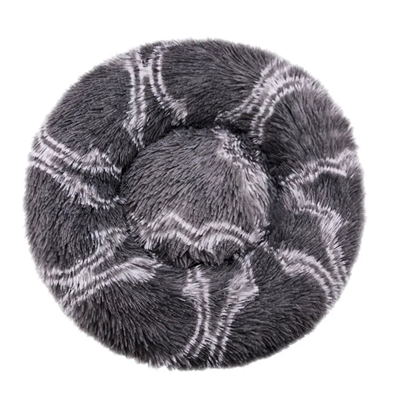 Round Plush Bed 1