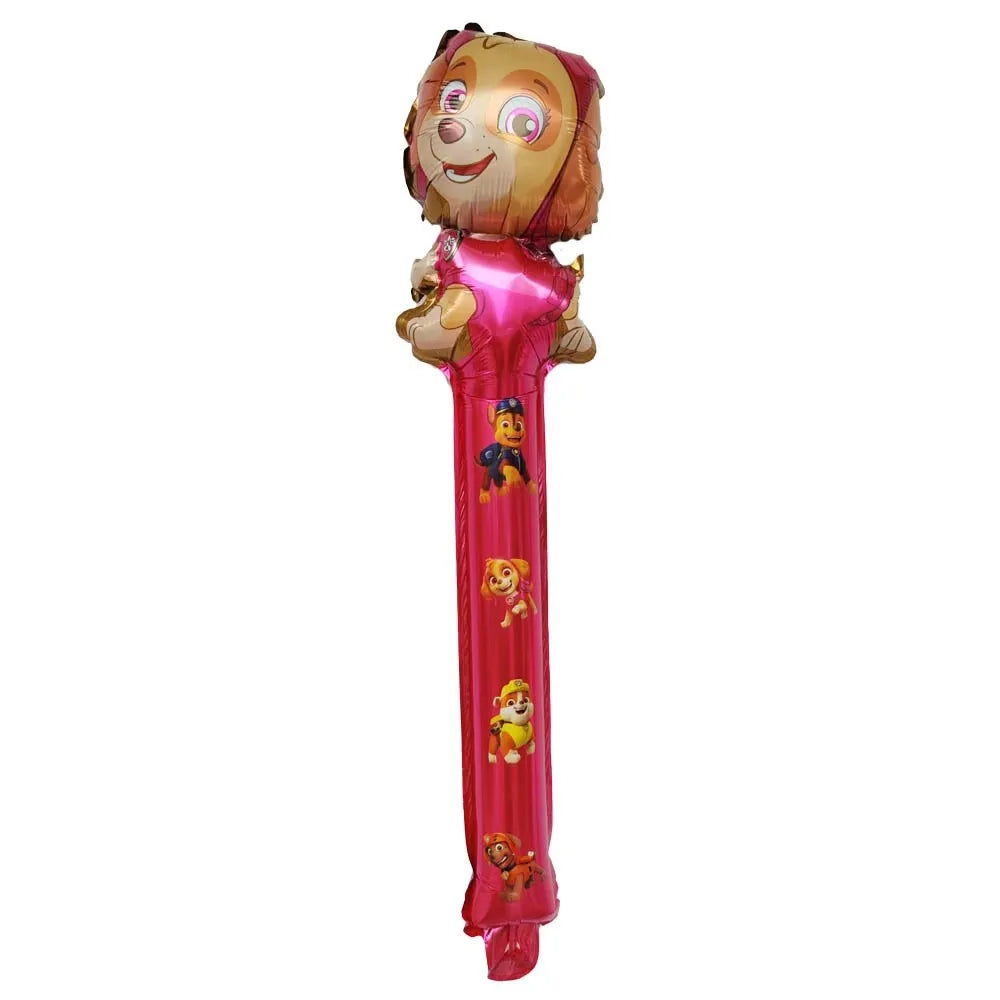 Paw Patrol Stick Foil Balloons