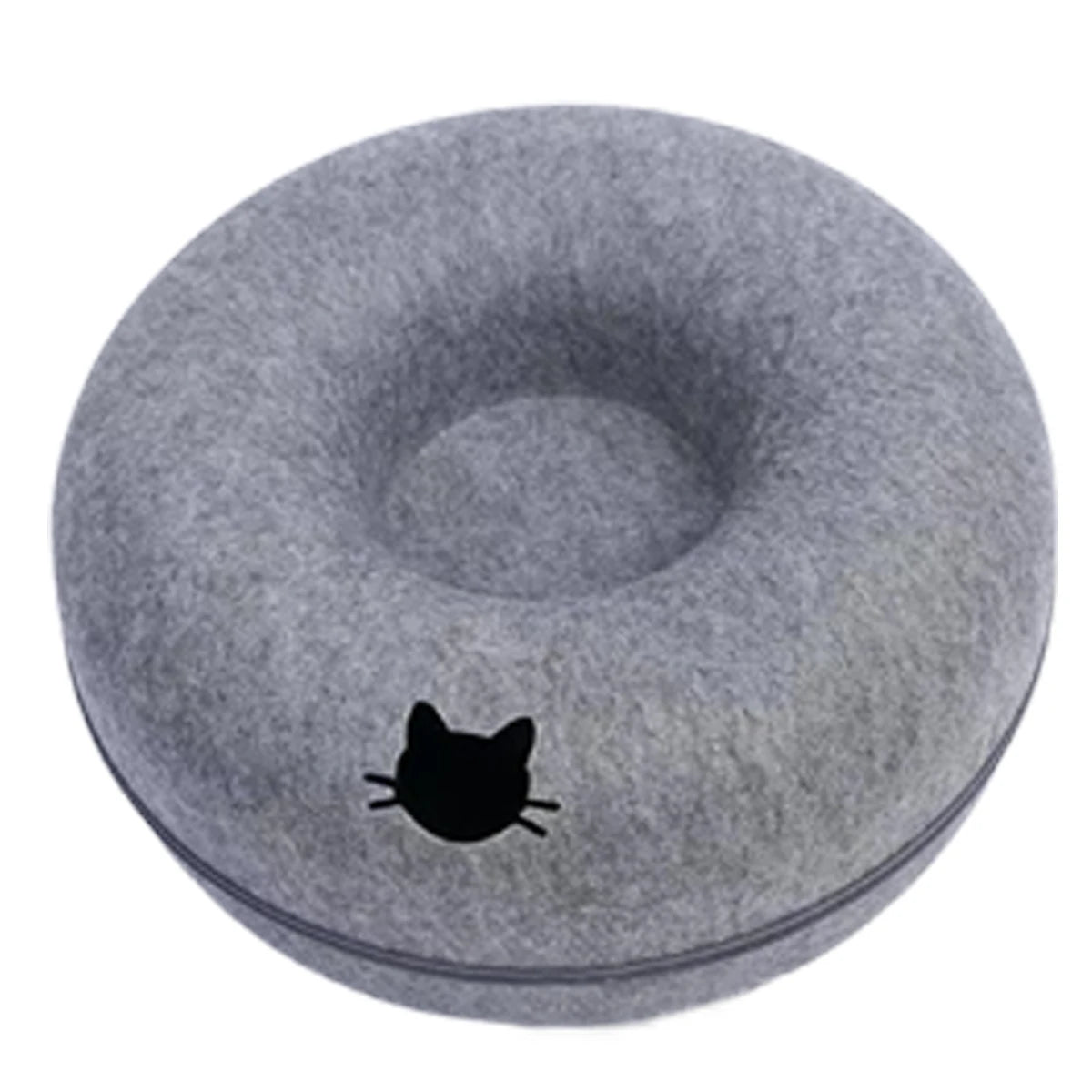 Felt Donut Cat Bed 1