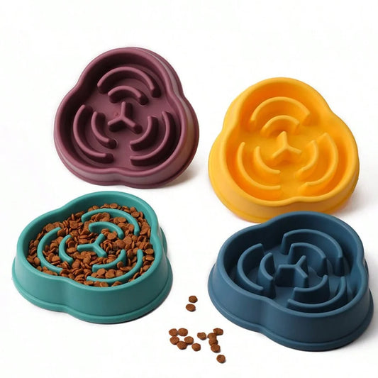 Cloud-Shaped Slow Feeder Bowl