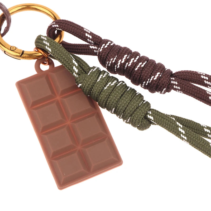 Leather Sausage Dog Keychain