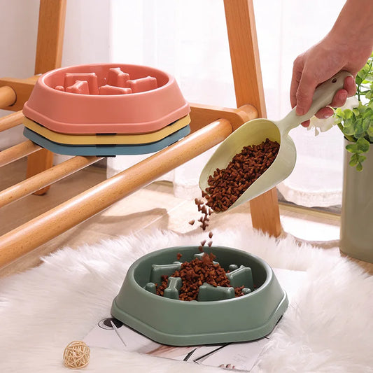 Anti-Choke Slow Feeder Bowl