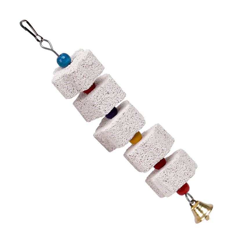 Bird Calcium Stone with Bells