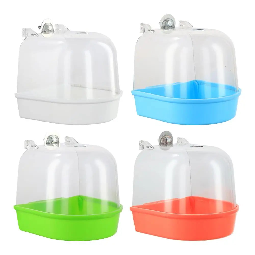 Bird Hanging Plastic Bath 6