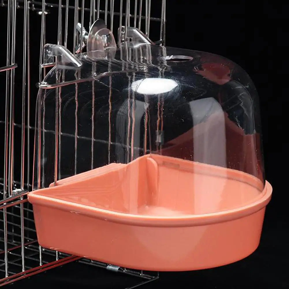 Bird Hanging Plastic Bath 6