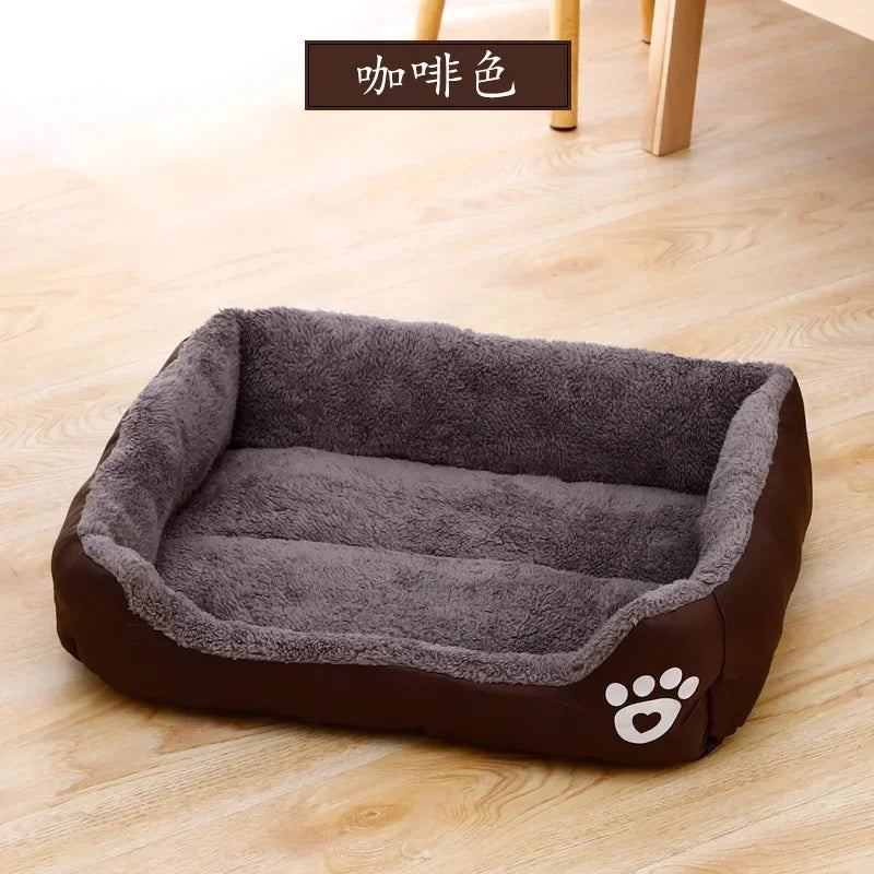 Square Plush Bed 10