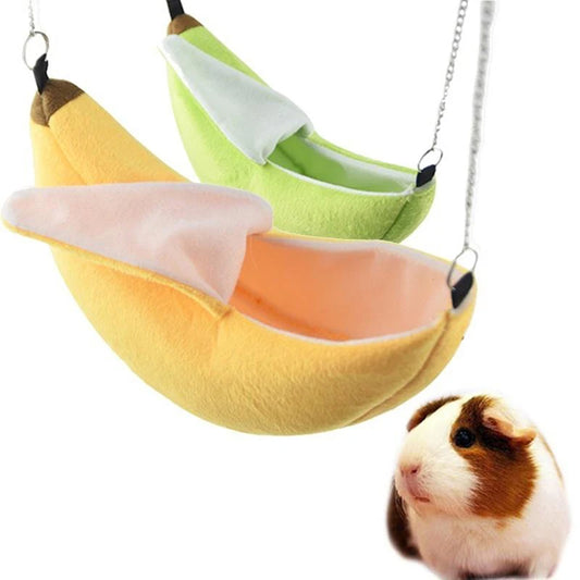 Banana-Shaped Hamster Nest