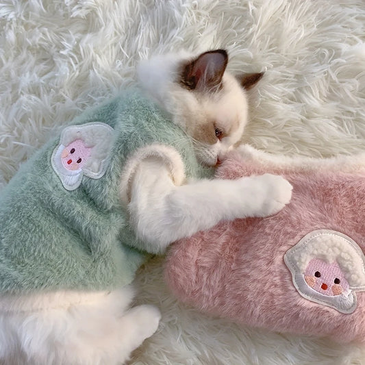 Cat Cute Warm Vest