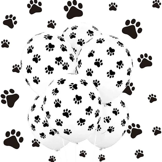 Paws Print Party Balloons
