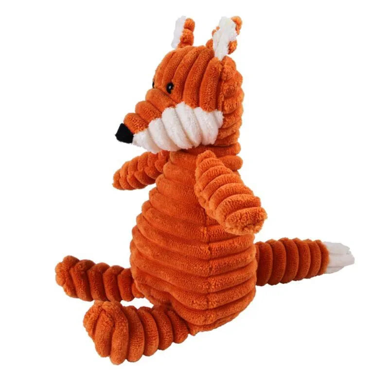 Animal Shape Plush Squeaky Chew Toy