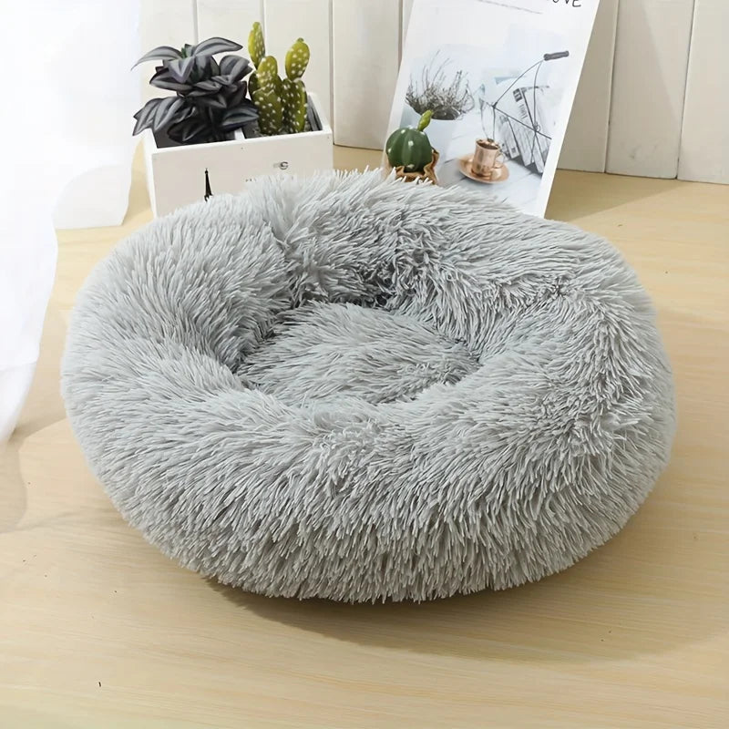 Plush Round Pet Nest 1