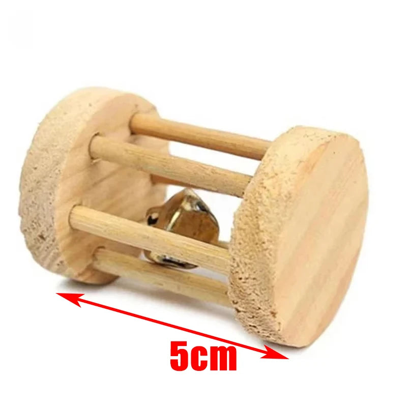 Wooden Roller Chew Toy