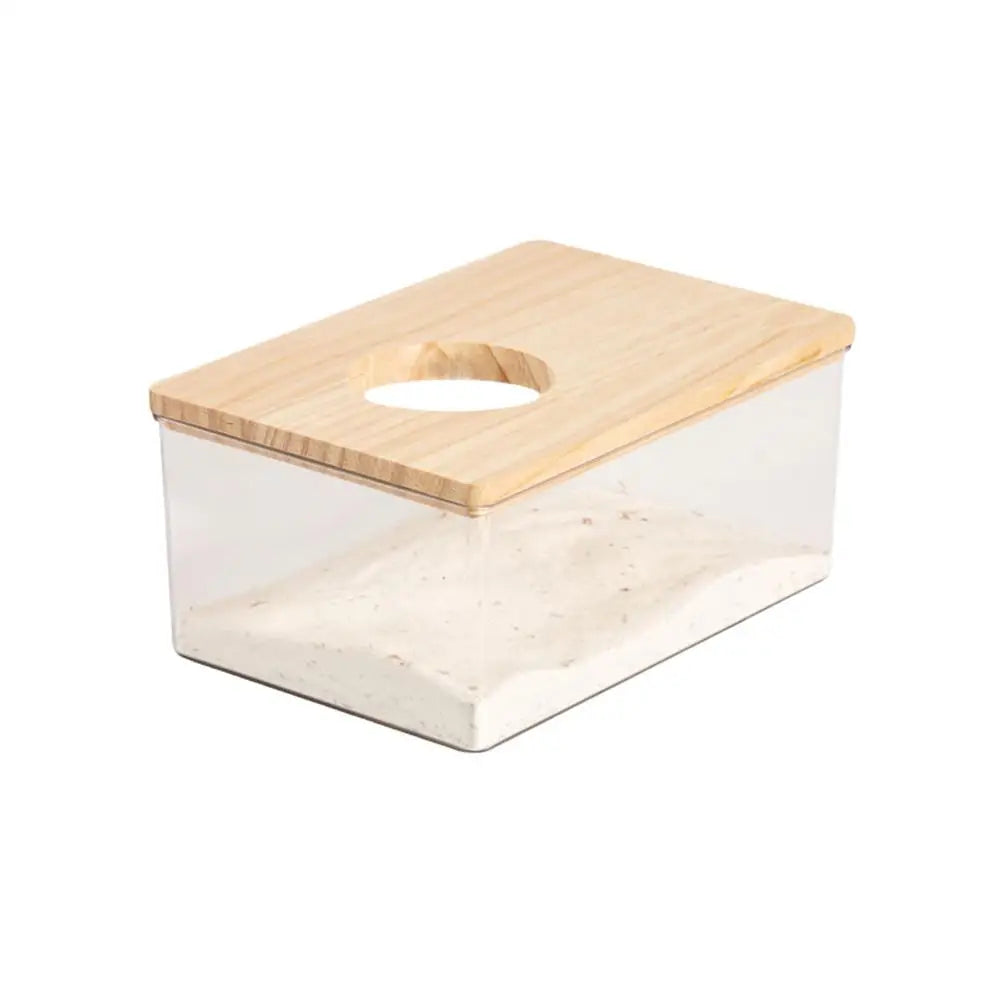 Hamster Transparent Sand Bath