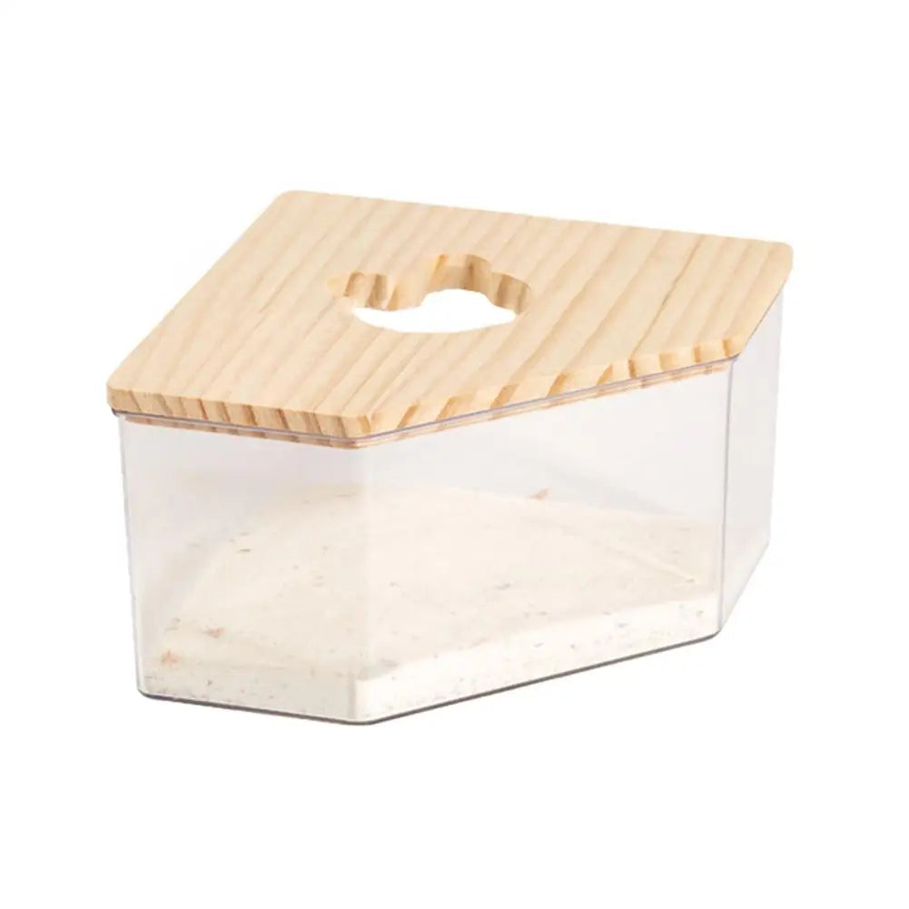 Hamster Transparent Sand Bath