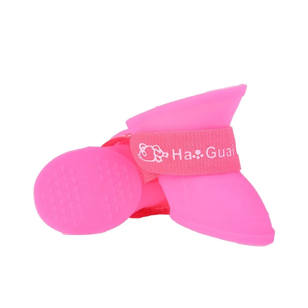 Pet Silicone Rain Shoes